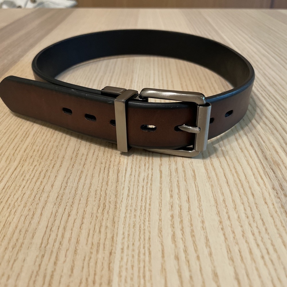 Levi's Youth Belt Black Brown Reversible Size Small 22-24 Inches